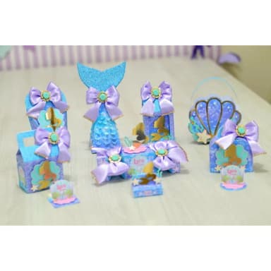 Kit 60 Lembrancinhas Sereia
