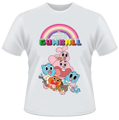 Camiseta O Incrível Mundo de Gumball 2