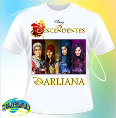Camiseta Os Descendentes 2