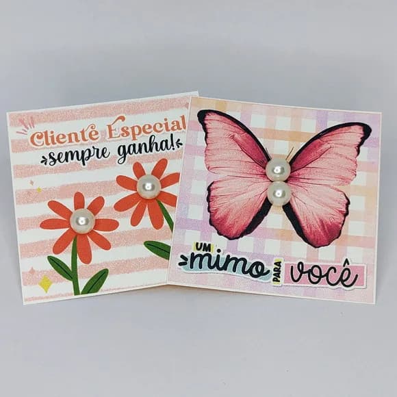 Tag com Brinco - Mimo para Cliente