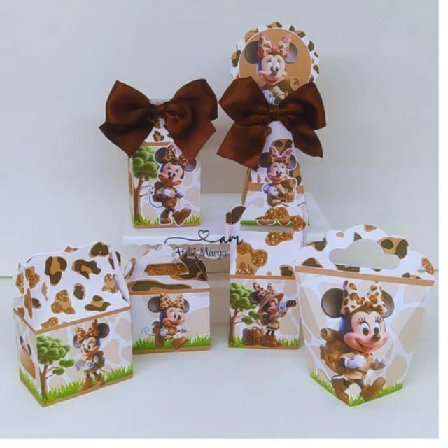 ARQUIVO DE CORTE MINNIE SAFARI 40