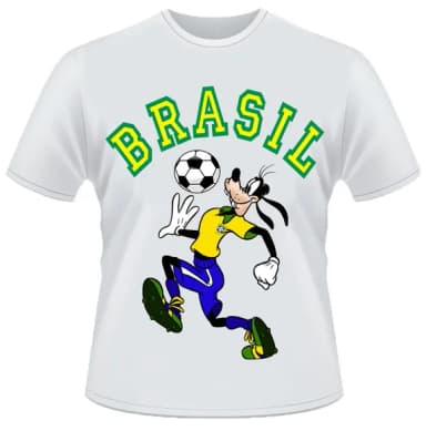Camiseta Pateta Brasil