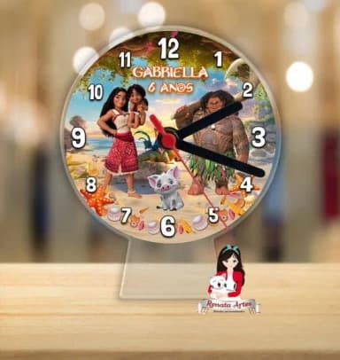 Relógio de Mesa Moana 2