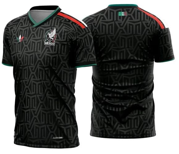 Arte Vetor Camisa Mexico Third 2026