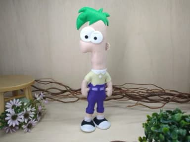 Ferb em Feltro - Desenho Phineas e Ferb* Chamar Chat