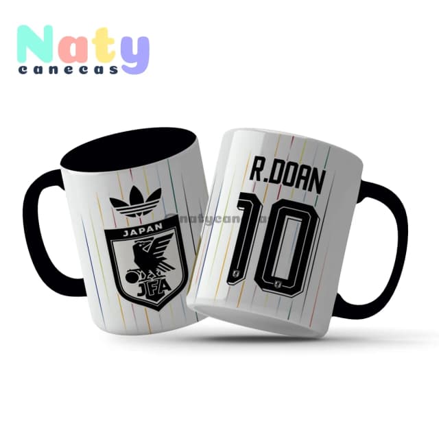 Caneca Personalizada Futebol Japão