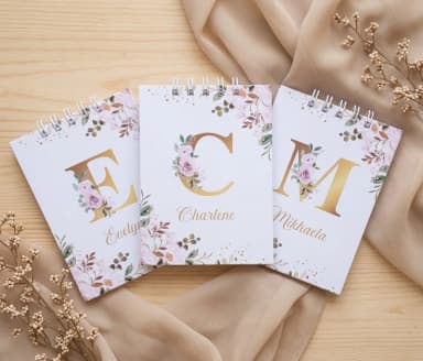 Bloquinho A6 Capa Dura Personalizado
