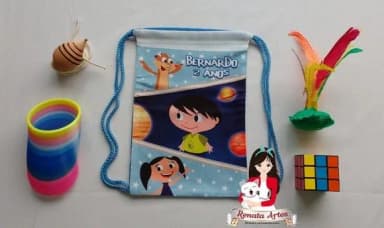 Mochila Brinquedos Retrô Tema o Show da Luna