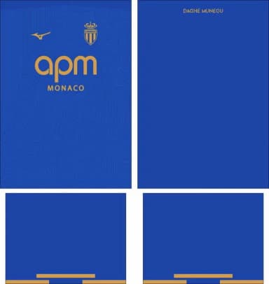 Arte Vetor Camisa as Monaco Visita 2025-2026