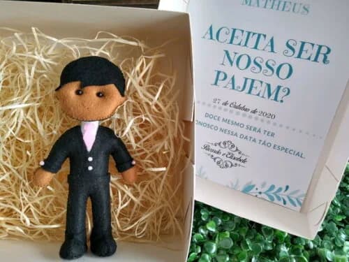 Pajem Convite de Casamento