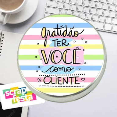 Latinha Personalizada Empresa com Sua Logo