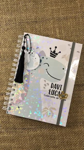 Caderneta de Saúde / Vacinação Personalizada - Dinossauro