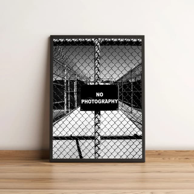 Quadro No Photography 376