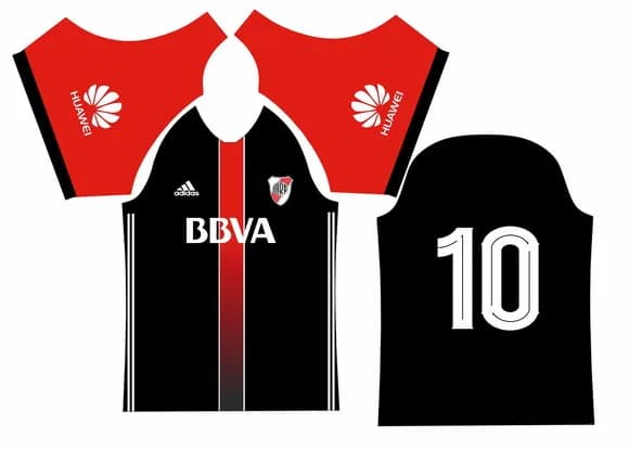 VETOR DA CAMISA DO RIVER PLAITE