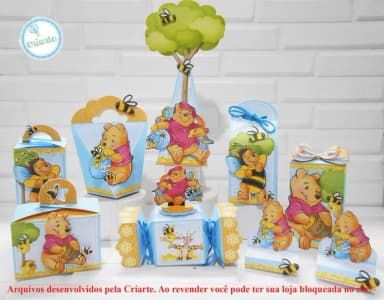 Arquivo de Corte Ursinho Pooh 21