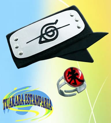 Kit Itachi com Bandana + Anel