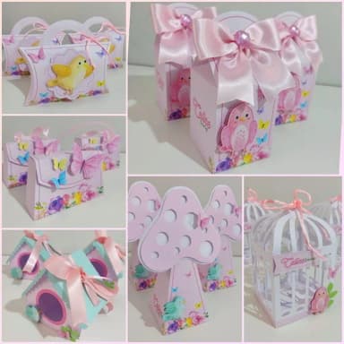 Kit 30 Lembrancinhas Jardim Encantado