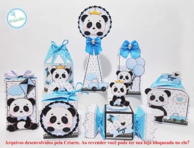 Arquivo de Corte Panda 30