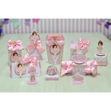 Kit 60 Lembrancinhas Bailarina