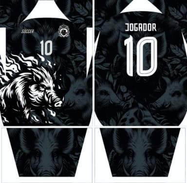 Arte Vetor Camisa Interclasse Javali 330