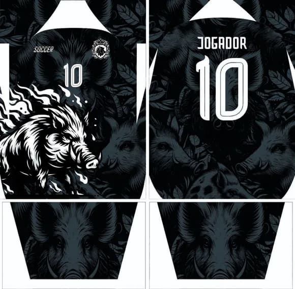 Arte Vetor Camisa Interclasse Javali 330
