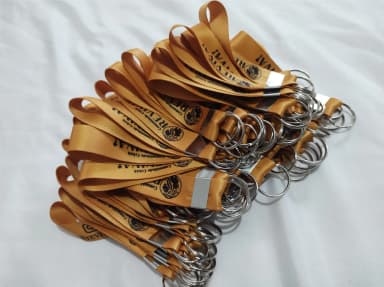Chaveiro Personalizado em Tecido!