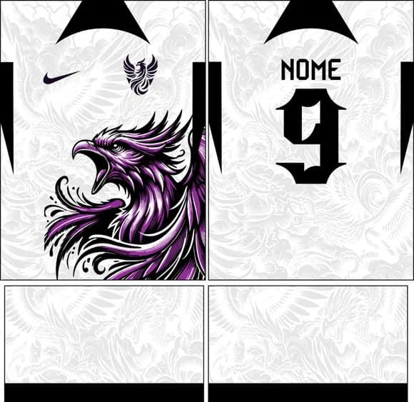Arte Vetor Camisa Interclasse Fenix 291