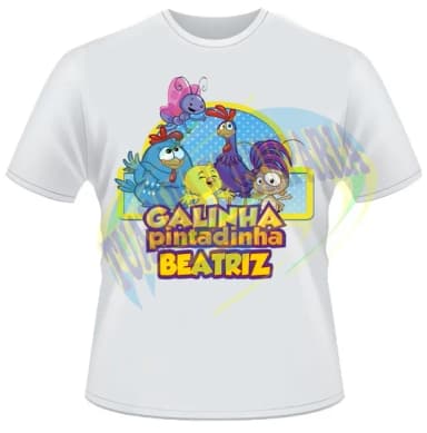 Camiseta Galinha Pintadinha