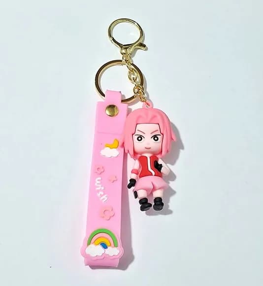 Chaveiro Sakura Haruno Anime Naruto 2 Unidades