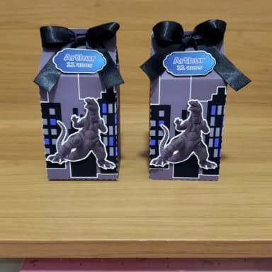 Kit 30 Lembrancinhas Godzilla