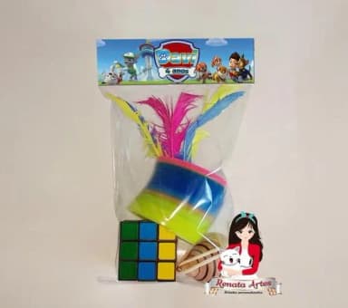 Kit Brinquedos Retrô Tema Patrulha Canina