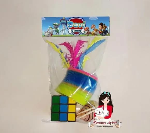 Kit Brinquedos Retrô Tema Patrulha Canina