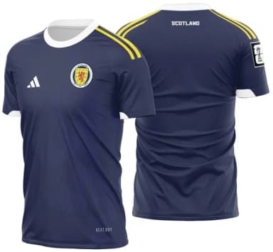 Arte Vetor Camisa Escocia Concept 2026