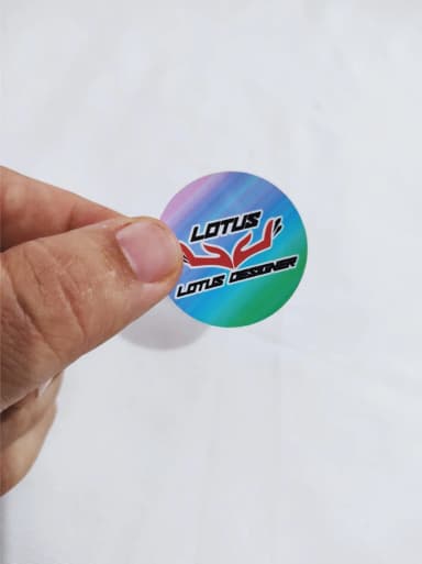 ADESIVO 4X4CM PERSONALIZADO KIT 20 UNDS