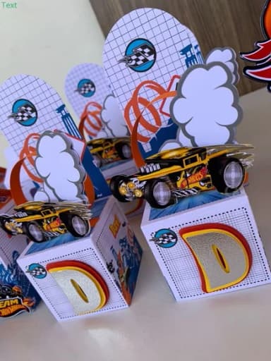 Kit 60 Lembrancinhas Hotweels