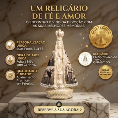 Nossa Senhora Aparecida  - Relicário