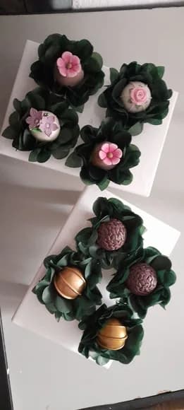 Forminhas para Doces Verde Musgo