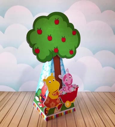 Caixa Pirâmide Backyardigans