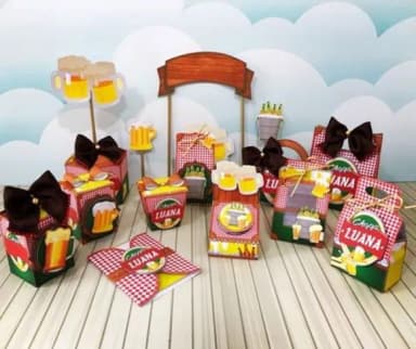 Kit 60 Lembrancinhas Boteco