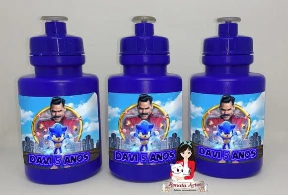 Squeeze Personalizado Sonic Filme 2020