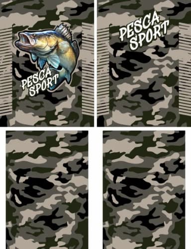 Arte Vetor Camisa Pesca-mod-0256