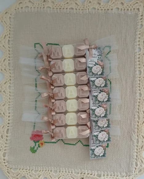 Lembrancinha Dia das Mães - Sabonete Nome Mãe