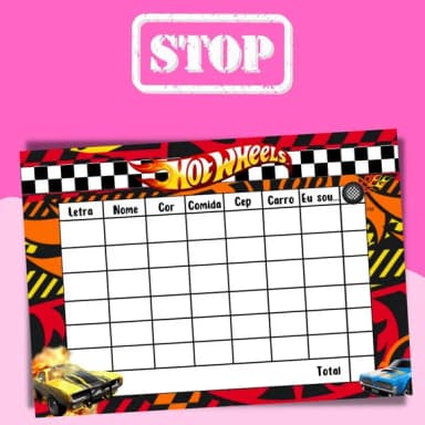 Jogo do Stop ( Conhecido Como Adedanha)