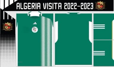 Vetores Camisa Argeria Visita 2022-2023