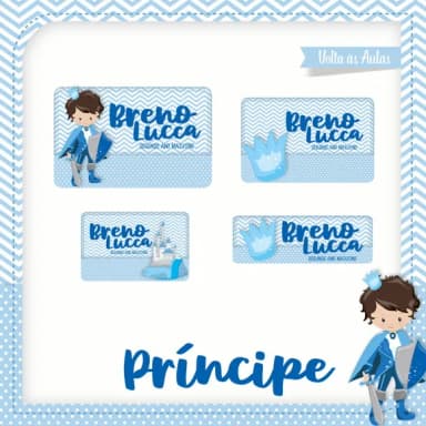 60 Etiquetas Principe