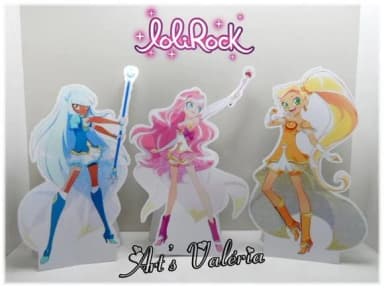 Kit Display de Mesa Princesas LoliRock