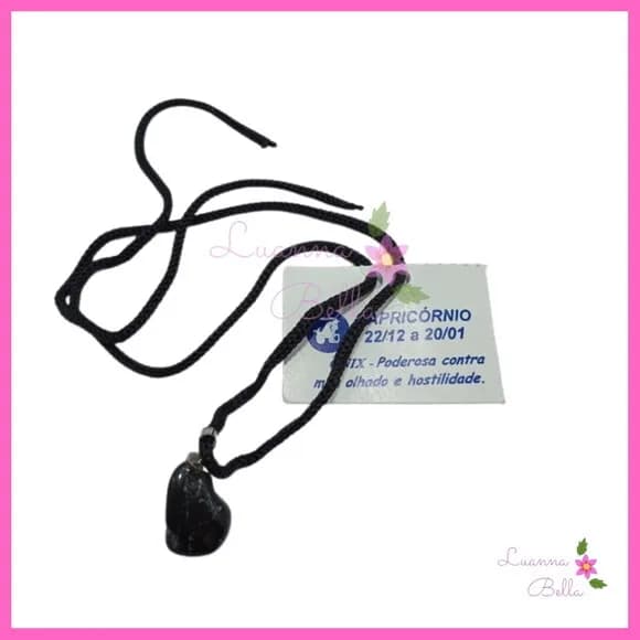 Cordão do Signo Capricórnio com Pedra - 1 unidade