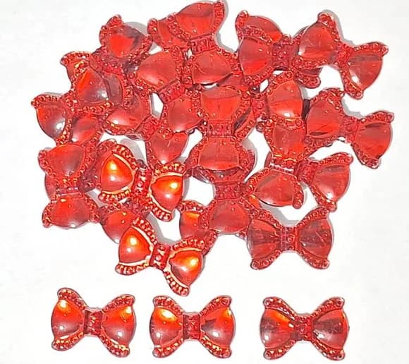 Chaton Lacinho Vermelho -50 Unidades