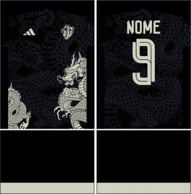 Arte Vetor Camisa Interclasse Dragão 423