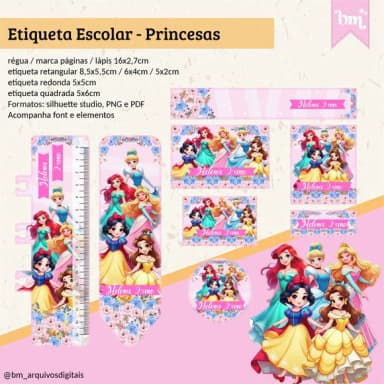60 Etiquetas Escolares